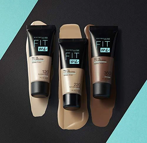 Makiažo pagrindas Maybelline Fit Me Matte+Poreless (110 Porcelain) 30ml
