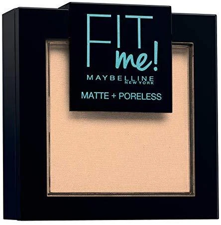 Maybelline Fit Me Matte & Poreless Powder 115 Ivory veido pudra 1