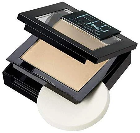 Maybelline Fit Me Matte & Poreless Powder 115 Ivory veido pudra 1