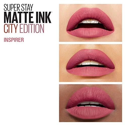 Maybelline New York Superstay Matte Ink Skysti matiniai lūpų dažai, 5 ml, spalva - 125 Inspirer