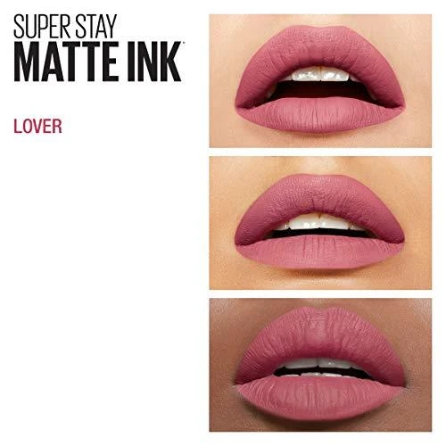 Maybelline New York Superstay Matte Ink Skysti matiniai lūpų dažai, 5 ml, spalva - 15 Lovers
