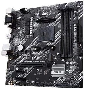 Pagrindinė plokštė ASUS PRIME A520M-A II/CSM AM4 A520/HDMI-DVI-VGA/M.2/ATX