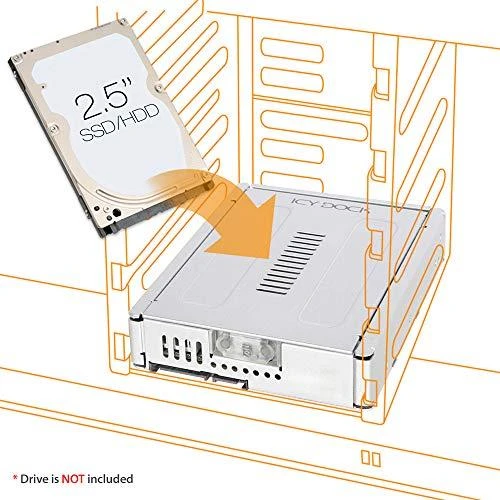 Nezatříděno Pocket Icy Dock 3.5 "2,5" SAS / SATA EZConvert Pro diskai (MB982SP-1S)