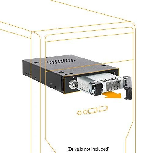 Nezatříděno Carruzzo Icy Dock MB991SK-B diskų įrenginio skyriaus dangtelis Juoda