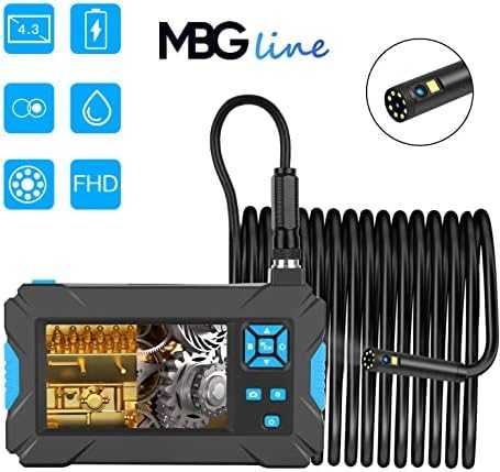 MBG Line DUO apžiūros kamera (endoskopas) 10M 9LED 2xFull HD