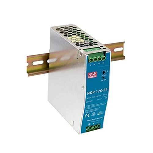 PLANET PWR-120-48 maitinimo blokas 120 W Mėlyna, Pilka