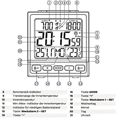 Mebus Mebus 25581 Radio alarm clock