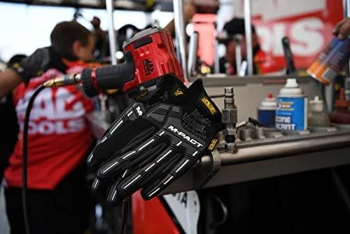 Mechanix Wear Pirštinės Mechanix M-Pact® Open Cuff M dydis. Rauktas rankogalis, TrekDry®, sintetinė oda, delno, krumplių, Armortex®, pirštų apsauga, C30® apsauga nuo vibracijos