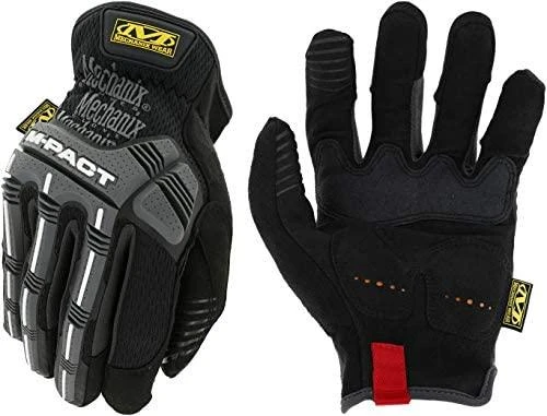 Mechanix Wear Pirštinės Mechanix M-Pact® Open Cuff M dydis. Rauktas rankogalis, TrekDry®, sintetinė oda, delno, krumplių, Armortex®, pirštų apsauga, C30® apsauga nuo vibracijos