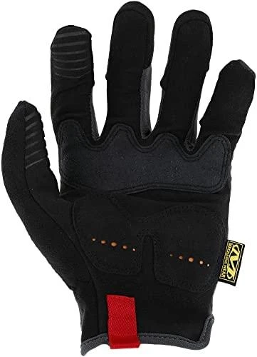 Mechanix Wear Pirštinės Mechanix M-Pact® Open Cuff M dydis. Rauktas rankogalis, TrekDry®, sintetinė oda, delno, krumplių, Armortex®, pirštų apsauga, C30® apsauga nuo vibracijos