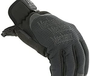 Mechanix Fast Fit pirštinė, juoda viršutinė dalis