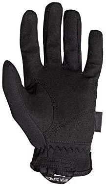 Mechanix Wear Pirštinės Mechanix FastFit® juodos, M dydis. Rauktas rankogalis, 0.6 mm dirbtinė oda, TrekDry®, touchscreen technologija