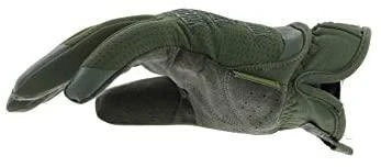 Mechanix Wear Pirštinės Mechanix FastFit® Olive Drab, žalios XXL dydis. Rauktas rankogalis, dirbtinė oda, TrekDry®
