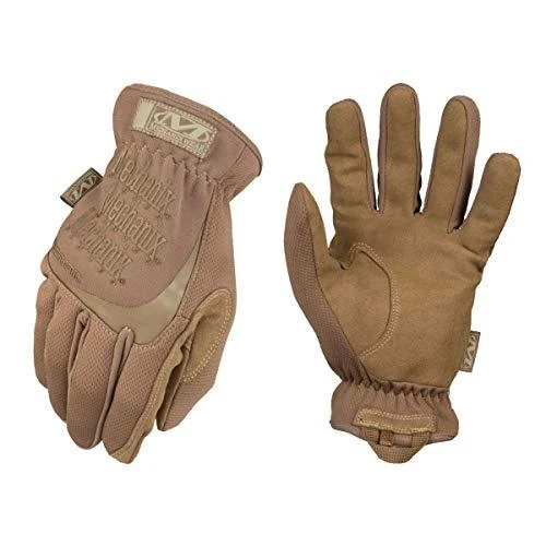 Mechanix Wear Pirštinės Mechanix FastFit® Coyote, L dydis. Rauktas rankogalis, 0.6 mm dirbtinė oda, TrekDry®, touchscreen technologija