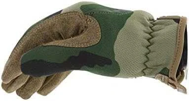 Mechanix FastFit Woodland Camo pirštinės šoninis vaizdas
