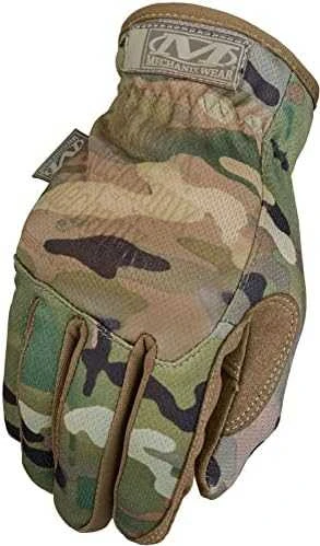 Mechanix Wear Pirštinės Mechanix FastFit® Multicam®, M dydis. Rauktas rankogalis, 0.6 mm dirbtinė oda, TrekDry®, touchscreen technologija