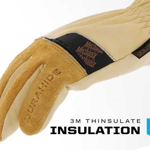Mechanix Wear Žieminės pirštinės Mechanix Durahide™ Insulated Driver, dydis XL