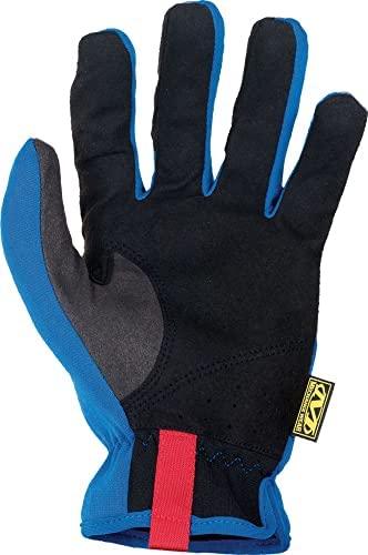 Mechanix Wear Pirštinės Mechanix FastFit® XL dydis. Mėlynos. Rauktas rankogalis, dirbtinė oda, TrekDry®