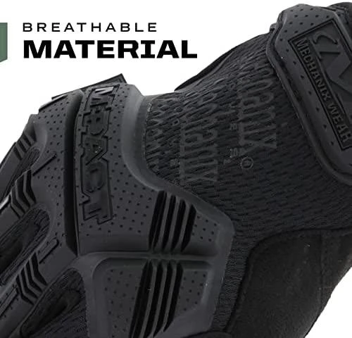 Mechanix Wear Pirštinės Mechanix M-Pact® Covert juodos XL dydis. Velcro, TrekDry®, dirbtinė oda, delno, krumplių, Armortex®, pirštų apsauga, D30® apsauga nuo vibracijos