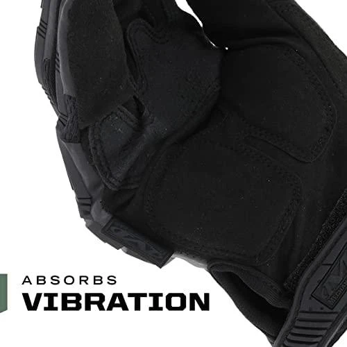 Mechanix Wear Pirštinės Mechanix M-Pact® Covert juodos XL dydis. Velcro, TrekDry®, dirbtinė oda, delno, krumplių, Armortex®, pirštų apsauga, D30® apsauga nuo vibracijos
