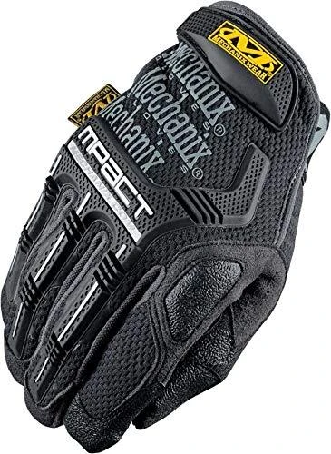 Mechanix Wear Pirštinės Mechanix M-Pact® 58 juodos XXL dydis. Velcro, TrekDry®, dirbtinė oda, delno, krumplių, Armortex®, pirštų apsauga, D30® apsauga nuo vibracijos