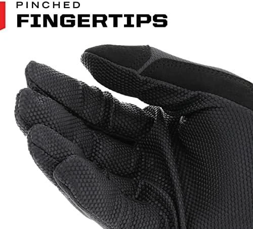 Mechanix Wear Pirštinės Mechanix Specialty Grip juodos/pilkos S dydis. Velcro, gumuotas delnas, Trek Dry