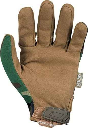 Mechanix Wear Pirštinės Mechanix The Original® Woodland Camo XL dydis. Velcro, dirbtinė oda, TrekDry®