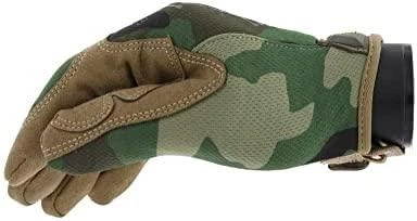 Mechanix Wear Pirštinės Mechanix The Original® Woodland Camo XL dydis. Velcro, dirbtinė oda, TrekDry®