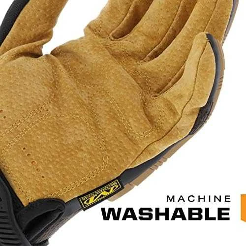 Mechanix Wear Pirštinės Mechanix Durahide™ M-Pact® S dydis. Velcro, TrekDry®, dirbtinė oda 4X, delno, krumplių, Armortex®, pirštų apsauga, D30® apsauga nuo vibracijos