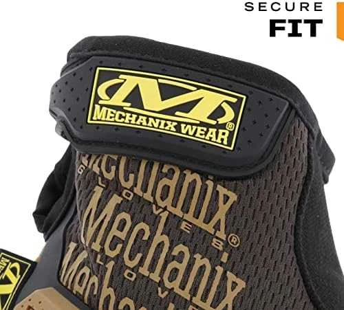 Mechanix Wear Pirštinės Mechanix Durahide™ M-Pact® S dydis. Velcro, TrekDry®, dirbtinė oda 4X, delno, krumplių, Armortex®, pirštų apsauga, D30® apsauga nuo vibracijos