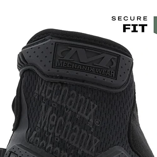 Mechanix Wear Pirštinės Mechanix M-Pact® Covert juodos XXL dydis. Velcro, TrekDry®, dirbtinė oda, delno, krumplių, Armortex®, pirštų apsauga, D30® apsauga nuo vibracijos