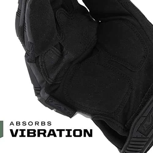 Mechanix Wear Pirštinės Mechanix M-Pact® Covert juodos S dydis. Velcro, TrekDry®, dirbtinė oda, delno, krumplių, Armortex®, pirštų apsauga, D30® apsauga nuo vibracijos