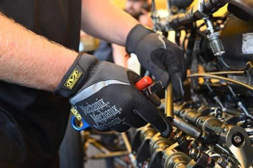 Mechanix Wear Pirštinės Mechanix FastFit® S dydis. Rauktas rankogalis, dirbtinė oda, TrekDry®