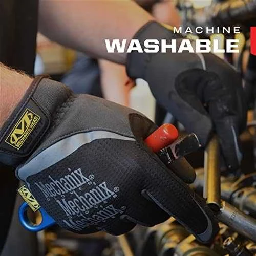 Mechanix Wear Pirštinės Mechanix FastFit® S dydis. Rauktas rankogalis, dirbtinė oda, TrekDry®