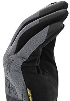 Mechanix Wear Pirštinės Mechanix FastFit® XL dydis. PILKOS. Rauktas rankogalis, dirbtinė oda, TrekDry®