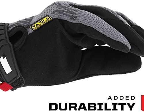 Mechanix Wear Pirštinės Mechanix The Original® juodos/pilkos XL dydis. Velcro, dirbtinė oda, TrekDry®