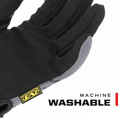 Mechanix Wear Pirštinės Mechanix The Original® juodos/pilkos XL dydis. Velcro, dirbtinė oda, TrekDry®