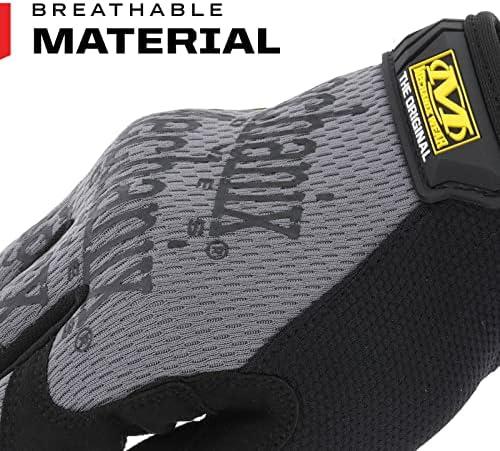Mechanix Wear Pirštinės Mechanix The Original® juodos/pilkos XL dydis. Velcro, dirbtinė oda, TrekDry®