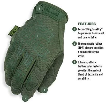 Mechanix The Original pirštinės su technologiniu aprašymu