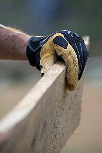 Mechanix Wear Pirštinės Mechanix Material4X M-Pact® XL dydis. Velcro, TrekDry®, dirbtinė oda 4X, delno, krumplių, Armortex®, pirštų apsauga, D30® apsauga nuo vibracijos