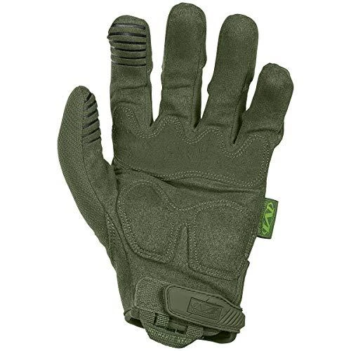 Mechanix Wear Pirštinės Mechanix M-Pact® Olive Drab XL dydis. Velcro, TrekDry®, dirbtinė oda, delno, krumplių, Armortex®, pirštų apsauga, D30® apsauga nuo vibracijos