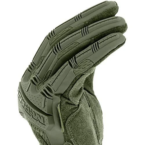 Mechanix Wear Pirštinės Mechanix M-Pact® Olive Drab XL dydis. Velcro, TrekDry®, dirbtinė oda, delno, krumplių, Armortex®, pirštų apsauga, D30® apsauga nuo vibracijos