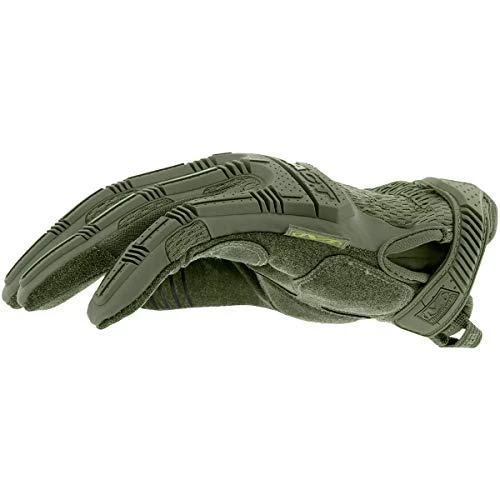 Mechanix Wear Pirštinės Mechanix M-Pact® Olive Drab XL dydis. Velcro, TrekDry®, dirbtinė oda, delno, krumplių, Armortex®, pirštų apsauga, D30® apsauga nuo vibracijos