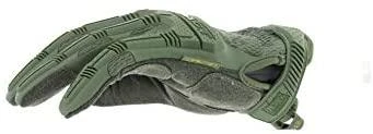 Mechanix M-Pact taktinės pirštinės, alyvuogių spalvos šoninis vaizdas
