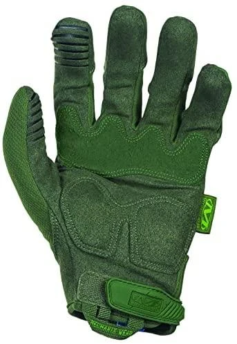 Mechanix Wear Pirštinės MECHANIX M-PACT Olive Drab XXL dydis. Velcro, TrekDry®, dirbtinė oda, delno, krumplių, Armortex®, pirštų apsauga, D30® apsauga nuo vibracijos