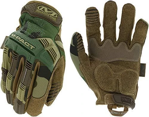 Mechanix Wear Pirštinės Mechanix M-Pact® Woodland Camo S dydis.