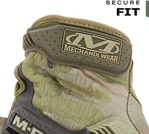 Mechanix Wear Pirštinės Mechanix M-Pact® 78 Multicam® L dydis. Velcro, TrekDry®, dirbtinė oda, delno, krumplių, Armortex®, pirštų apsauga, D30® apsauga nuo vibracijos