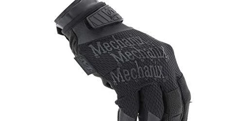 Mechanix Wear Pirštinės Mechanix Specialty 0.5 visos juodos L. 0,5mm storio delnas. Velcro, dirbtinė oda, TrekDry®, Lycra