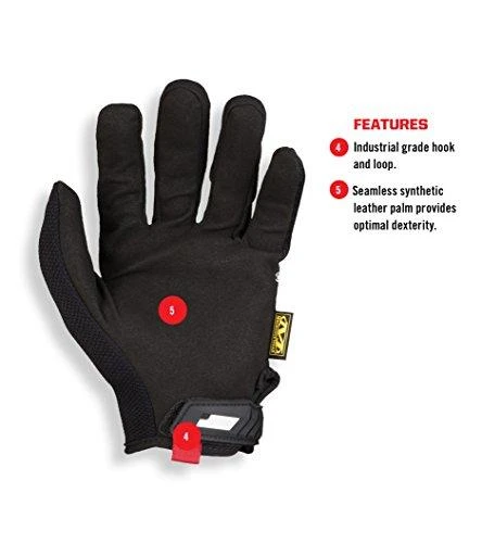 Mechanix The Original pirštinės su techninių savybių žymėjimu