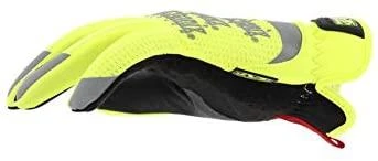 Mechanix Wear Pirštinės Mechanix FastFit® HiViz geltonos XL dydis. Rauktas rankogalis, dirbtinė oda, TrekDry®, šviesą atspindintys užrašai